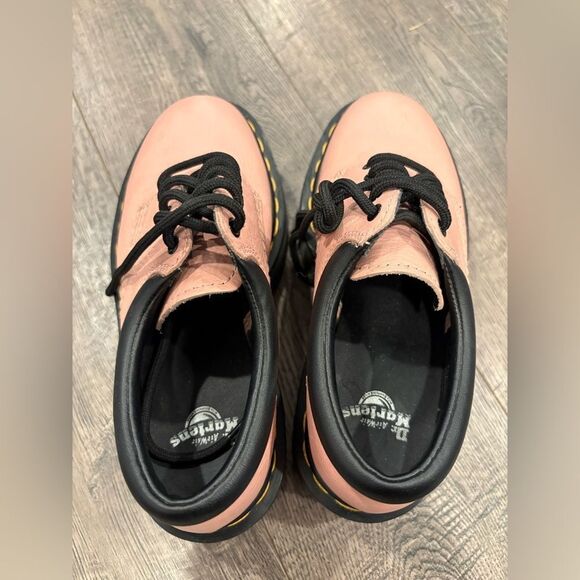 Doc Martens Pisa Leather Platform Shoes Quad Womens - Picture 4 of 8